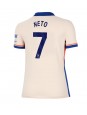 Billige Chelsea Pedro Neto #7 Bortedrakt Dame 2024-25 Kortermet